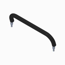 BOSS 143-2800 Snowrator Bar Assembly w/ Grips 