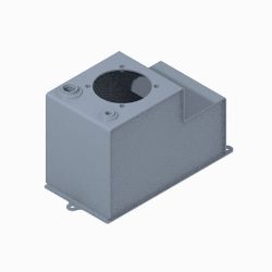 BOSS 143-2810 Snowrator Mag Hydraulic Tank 