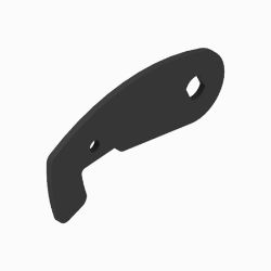 BOSS 143-2868-03 Snowrator Sensor Lever (Black) 