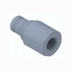 BOSS 143-3536 Orb-6F x QDC-6M Straight Fitting 