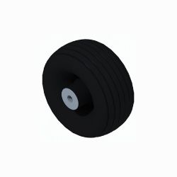 Boss 143-3675 SR Magnetic Caster Broom Wheel 