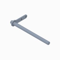 BOSS 143-3776 Snowrator Mag Pivot Pin (Weld) 