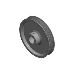 Boss 143-4514 PVK5 Single Pulley : 1.0 Bore 