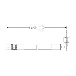 Boss 143-4612 Hydro Hose Assembly 