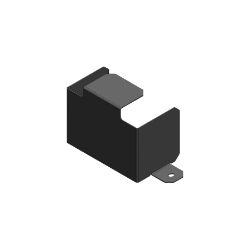 Boss 143-4659-05 Black Text Battery Box 
