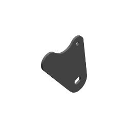 Boss 143-4675-05 Black Text Brake Sensor Flag 