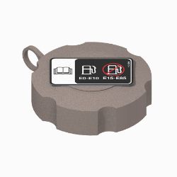 BOSS 143-6775 Snowrator Mag Fuel Cap w/ Decal 