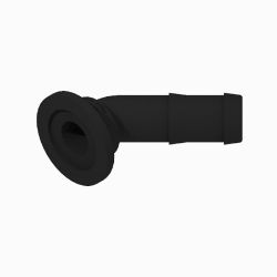 BOSS 143-7017 45 Degree Elbow Fitting (1.0 HB x 1.0 MFLD, PP) 