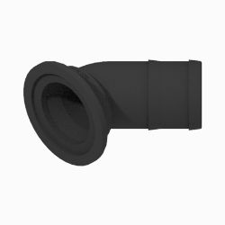 BOSS 143-7023 2.0 Barb x 2.0 FP MFLD PP 45 Degree Elbow Fitting 