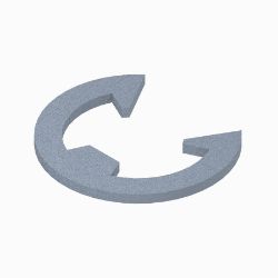 BOSS 143-7062 5mm Circlip 