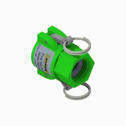 BOSS 143-7182 Straight Fitting (3/4" Garden Hose x 3/4" QDC) 
