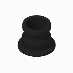BOSS 143-7192 Straight Fitting (2.0 MQC x 2.0 FP Flange) 