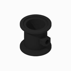 BOSS 143-7196 Straight Fitting (2.0 FP Flange x 2.0 FP Flange, PP) 