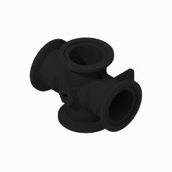 BOSS 143-7197 2.0 FP MFLD Flange PP Cross Fitting 