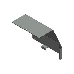 Boss 143-7312-03 Black Pump Housing Cover Bracket 