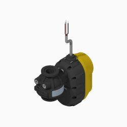 BOSS 143-7401 Ball Valve (1" Elec, Flange) 