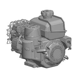 BOSS 143-7425 CH255 Kohler Engine w/ Electric/Recoil Start 