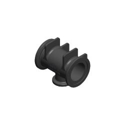 Boss 143-7462 Tee Fitting : 2FP Manifold x 2FP Manifold x 1 Manifold 