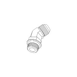 BOSS 353-389 45 Degree Orb-10 37 Degree -10 Elbow Fitting 