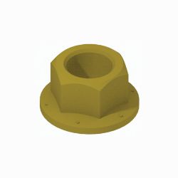 Boss 99-5107 Lock Nut : 0.50-13 
