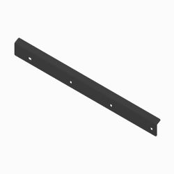 BOSS BAL08977-03 7-6 V Black Left Hand Poly Cutting Edge Strap 