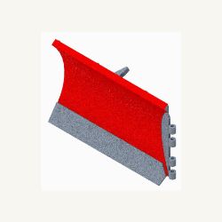 BOSS BAR00200-01 76 Right RTII Red Weld Blade Half 