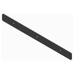 BOSS BXP16442-03 SRK 3 Foot Black Clamp Strap 