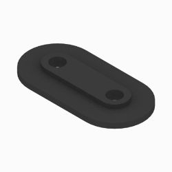 BOSS BXP16494-03 SK/SKR Black Backdrag Mount Plate 