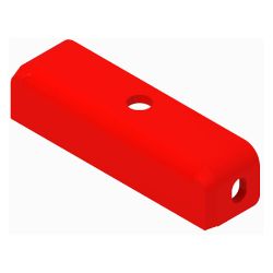BOSS BXP16713-01 BXP Red Weld Upper 1-Piece T-Lever Loader 