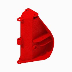 BOSS CHA01019-01 RT3 V Red Weld Center Section 