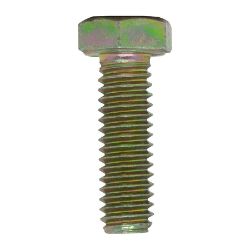 BOSS HDW01713 5/16-18 x 1 NC Grade 5 Yellow Zinc Hex Head Cap Screw 