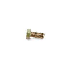 BOSS HDW01727 5/8-11 x 1-1/2 Grade 5 Yellow Zinc Hex Head Cap Screw - BOSS HDW01727