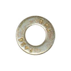 BOSS HDW01729 F436 Hard F/W 1/2 Yellow Zinc Washer 