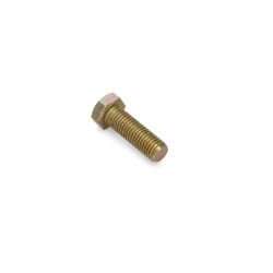 BOSS HDW01731 5/8-11 x 2 Grade 5 Yellow Zinc Hex Head Cap Screw - BOSS HDW01731