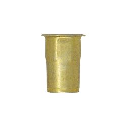 BOSS HDW02028 3/8-16 Yellow Zinc Insert Nut 