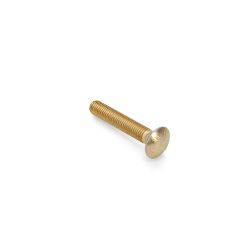 BOSS HDW02766 5/8-11 x 3-1/2 Grade 5 Yellow Zinc Carriage Bolt 