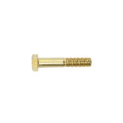 BOSS HDW03046 3/4-10 x 4 Grade 5 Yellow Zinc Hex Head Cap Screw - BOSS HDW03046