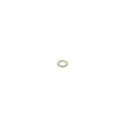 BOSS HDW04670 3/8 Yellow Zinc Star Washer - BOSS HDW04670