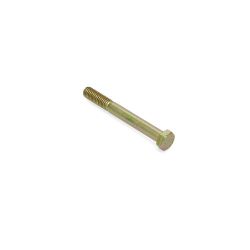 BOSS HDW05573 3/8-16 x 3-1/4 Grade 5 Yellow Zinc Hex Head Cap Screw - BOSS HDW05573