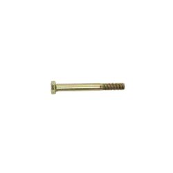 BOSS HDW05573 3/8-16 x 3-1/4 Grade 5 Yellow Zinc Hex Head Cap Screw - BOSS HDW05573