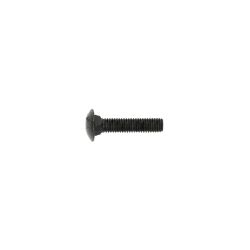 BOSS HDW05612 1/2-13 x 2-1/4 Grade 5 Black Zinc Carriage Bolt - BOSS HDW05612