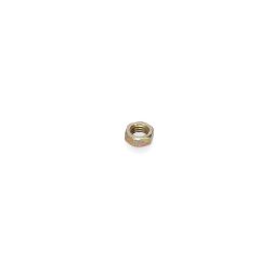 BOSS HDW06048 1/2-13 Grade 5 Yellow Zinc Jam Nut - BOSS HDW06048