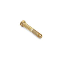 BOSS HDW06330 1/2-13 x 3 Grade 5 Yellow Zinc Hex Head Cap Screw - BOSS HDW06330