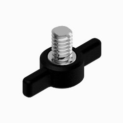 BOSS HDW13714 1/4-20 x 7/16 ATV CB Thumb Screw 