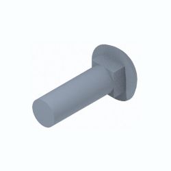 BOSS HDW17294 5/16-18 x 1 Stainless Steel 18-8 Carriage Bolt 