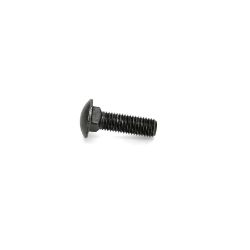 BOSS HDW17555 3/4-10 x 2-1/2 Grade 5 Black Zinc Carriage Bolt - BOSS HDW17555
