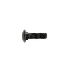 BOSS HDW17555 3/4-10 x 2-1/2 Grade 5 Black Zinc Carriage Bolt - BOSS HDW17555