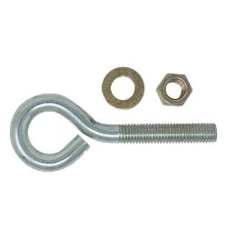 BOSS HDW17603 5/8-11 x 5 Nutwasher Eyebolt Kit 
