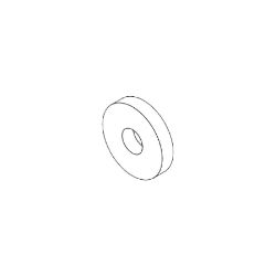 BOSS HDW19397 #10 Non-Standard Rubber Plain Washer 