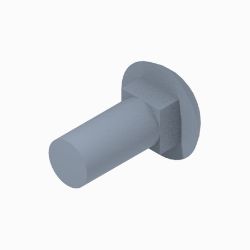 BOSS HDW21315 5/16-18 x 3/4 Stainless Steel 18-8 Carriage Bolt 